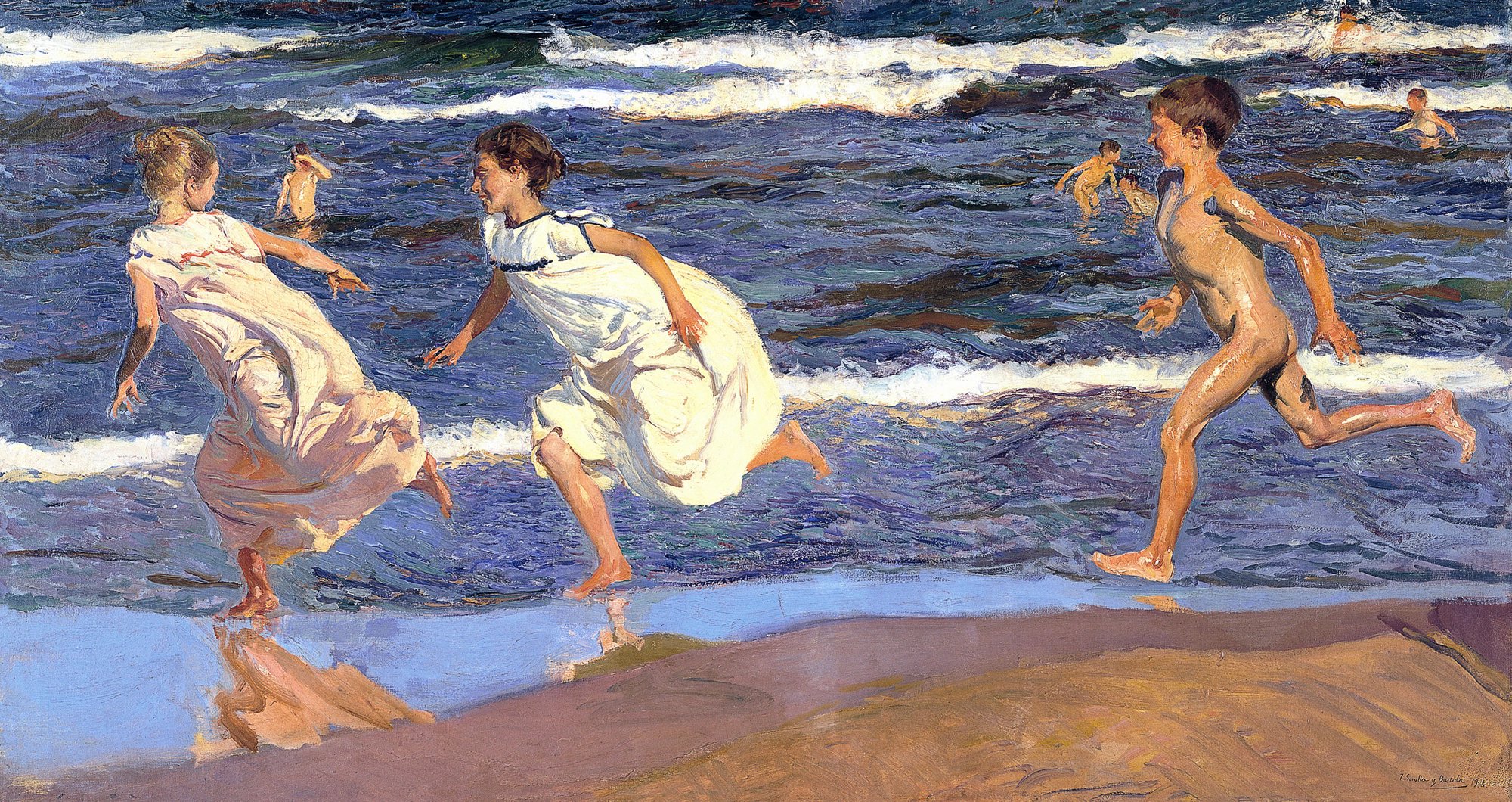 Sorolla — Corriendo por la playa